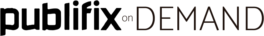 Publifix On Demand brand logo
